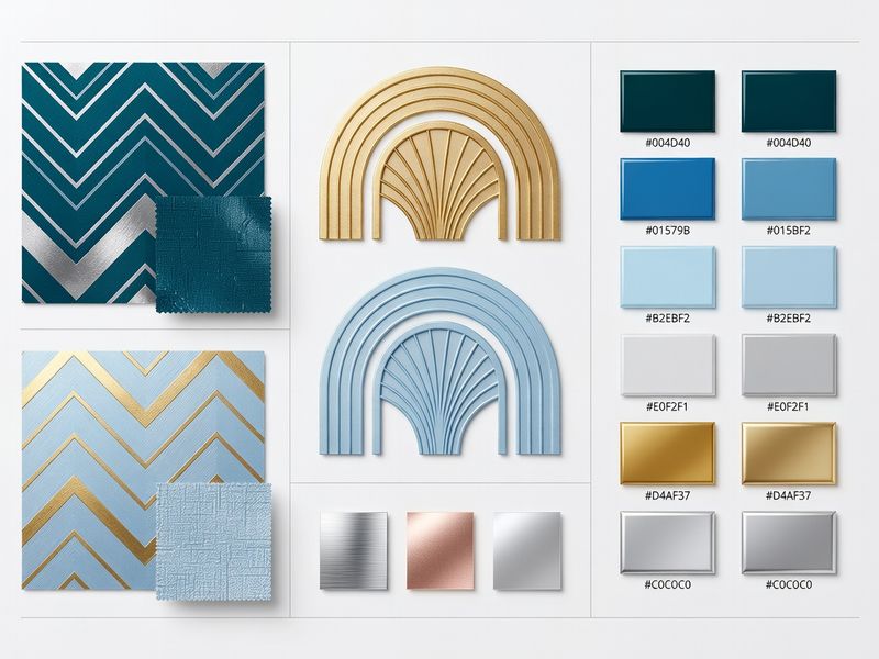 moodboard Neo Deco elements